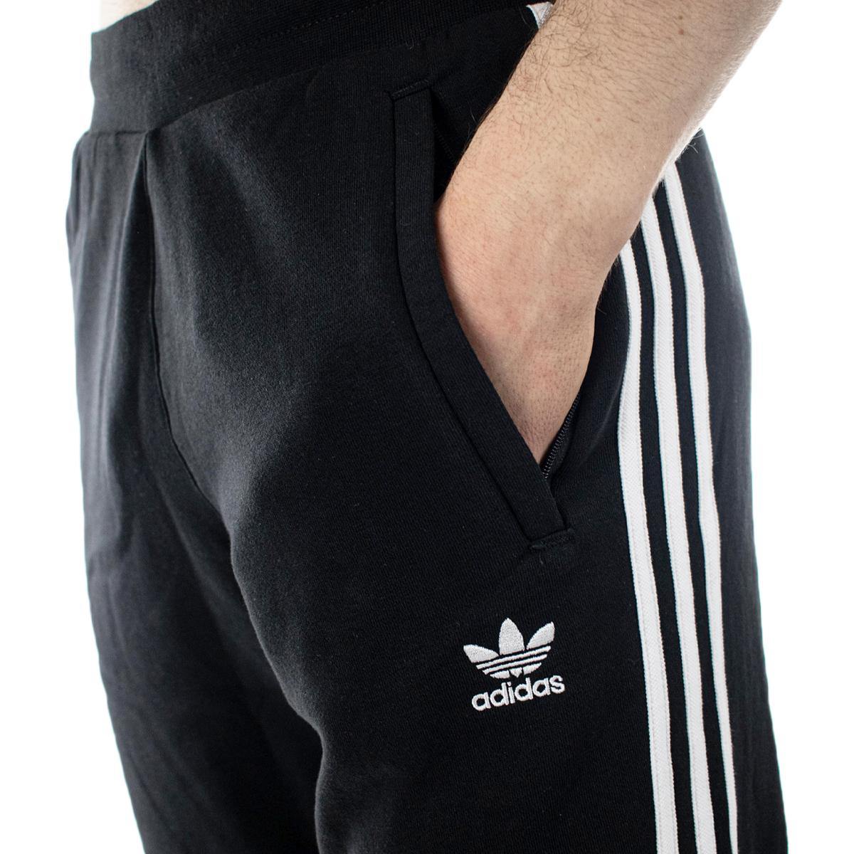 Adidas 3-Stripes Pant Jogging Hose GN3458 - schwarz-weiss - Image 3