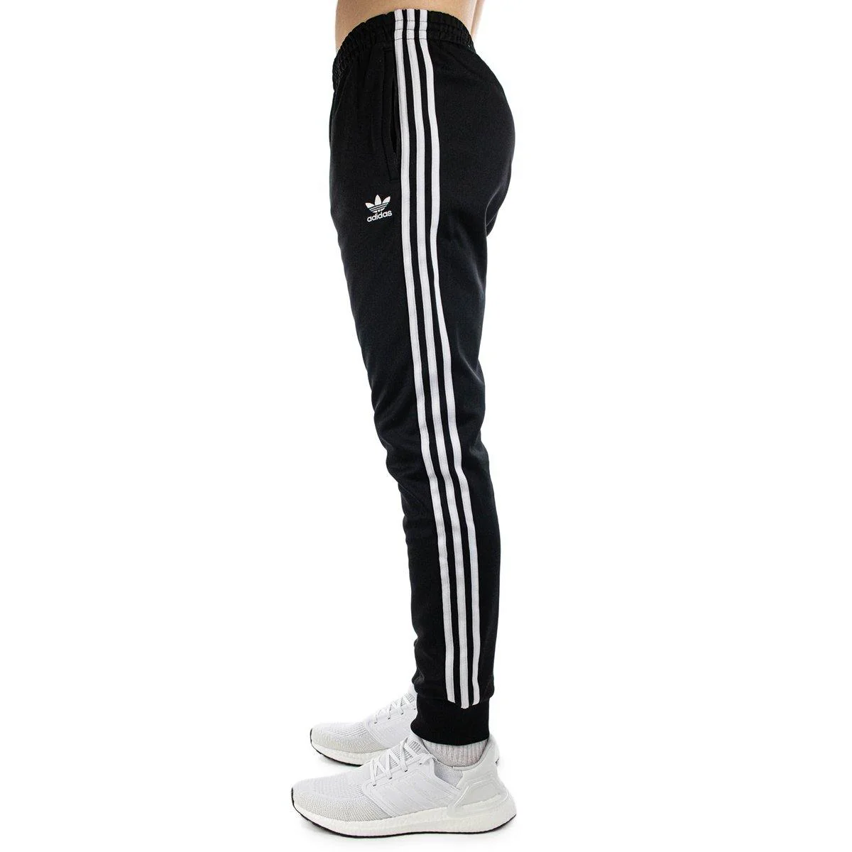 Adidas Superstar Track Pant PrimeBlue Jogging Hose GF0210 - schwarz-weiss - Image 3