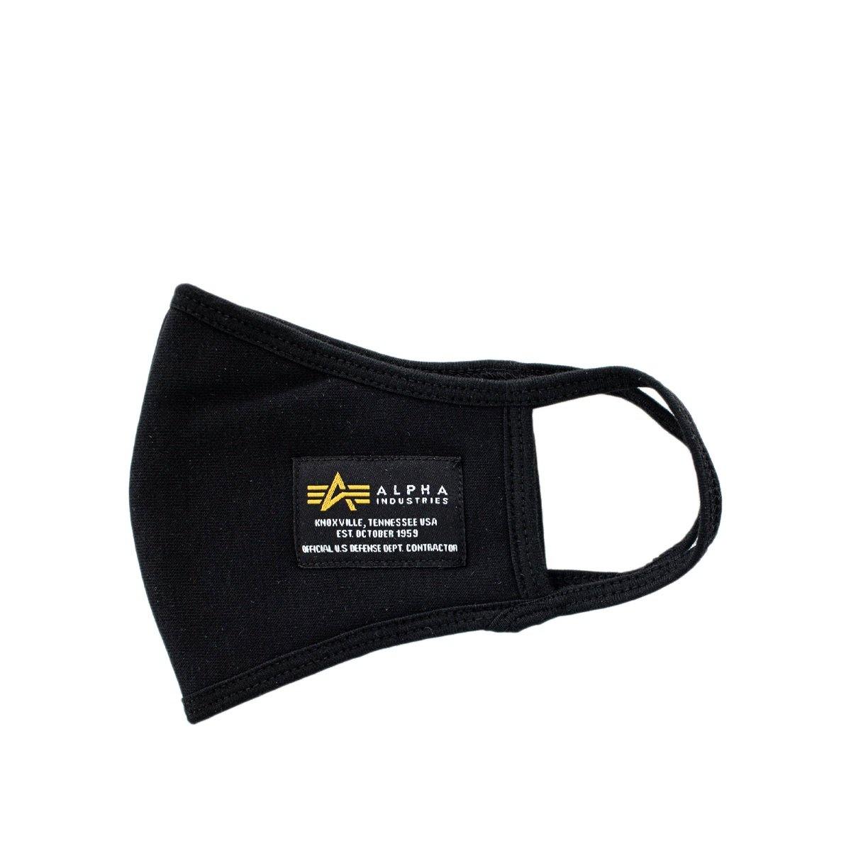 Alpha Industries Inc Heavy Crew Face Mask Mundschutz 128943-03 - schwarz - Image 5