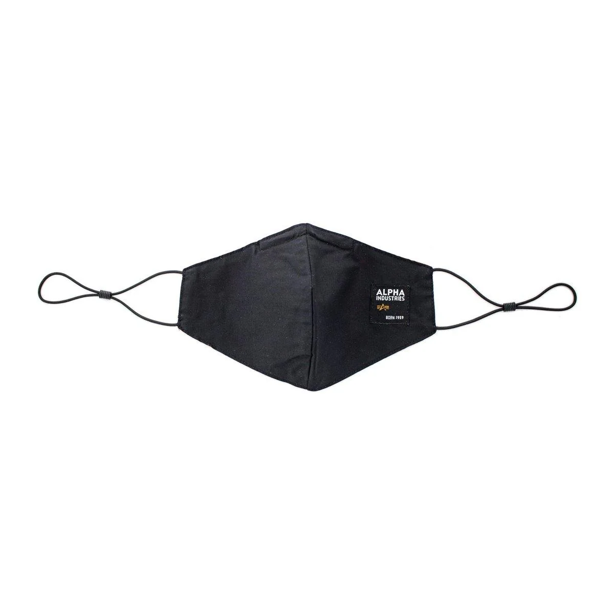 Alpha Industries Inc Label Face Mask Mundschutz 128941-03 - schwarz - Image 4