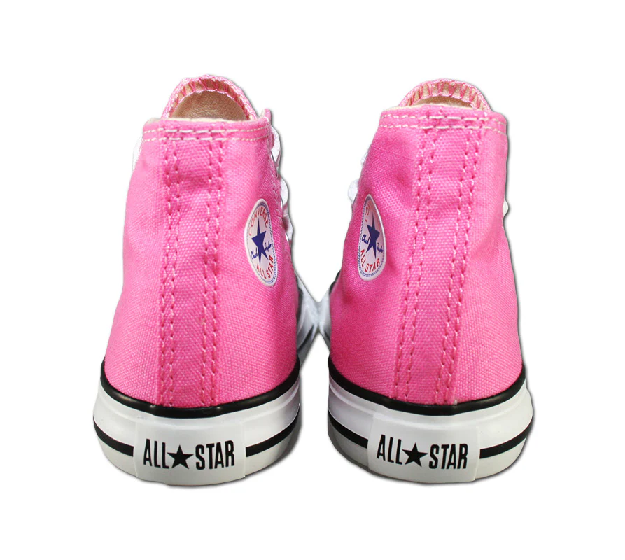 Converse All Star Chucks Hi Canvas - Pink 7J234C - rosa-weiss - Image 3