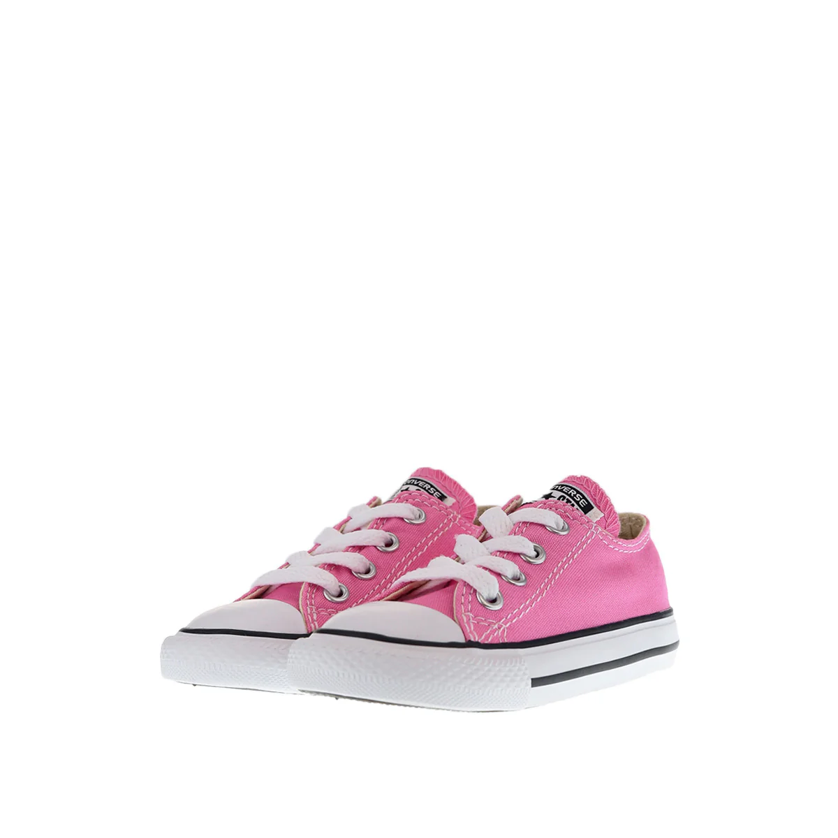 Converse All Star Chucks Ox Canvas 7J238C - rosa-weiss - Image 3