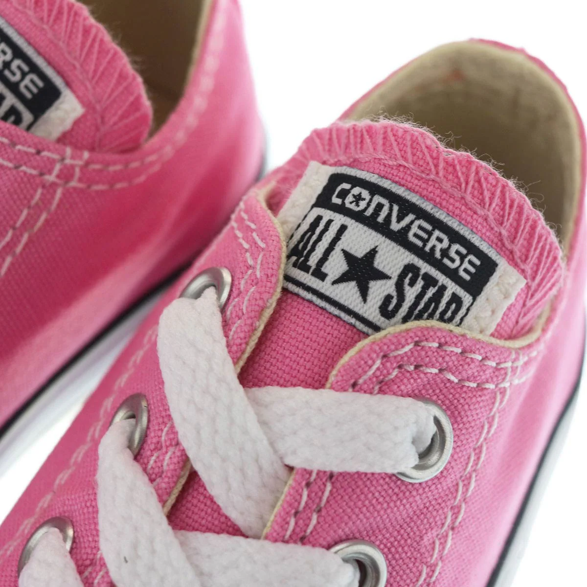 Converse All Star Chucks Ox Canvas 7J238C - rosa-weiss - Image 5