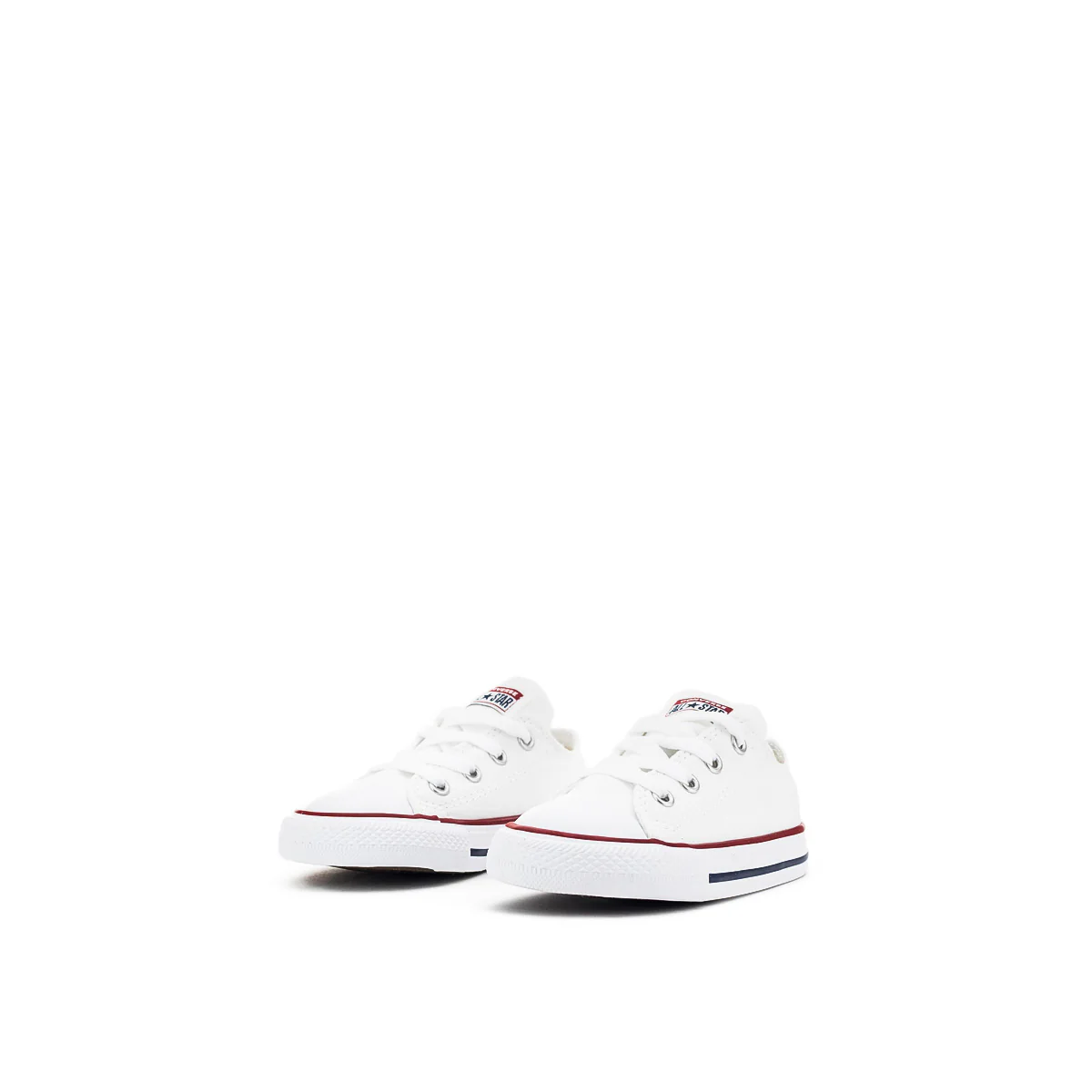 Converse All Star Chucks Ox Canvas 7J256C - weiss-blau-rot - Image 3