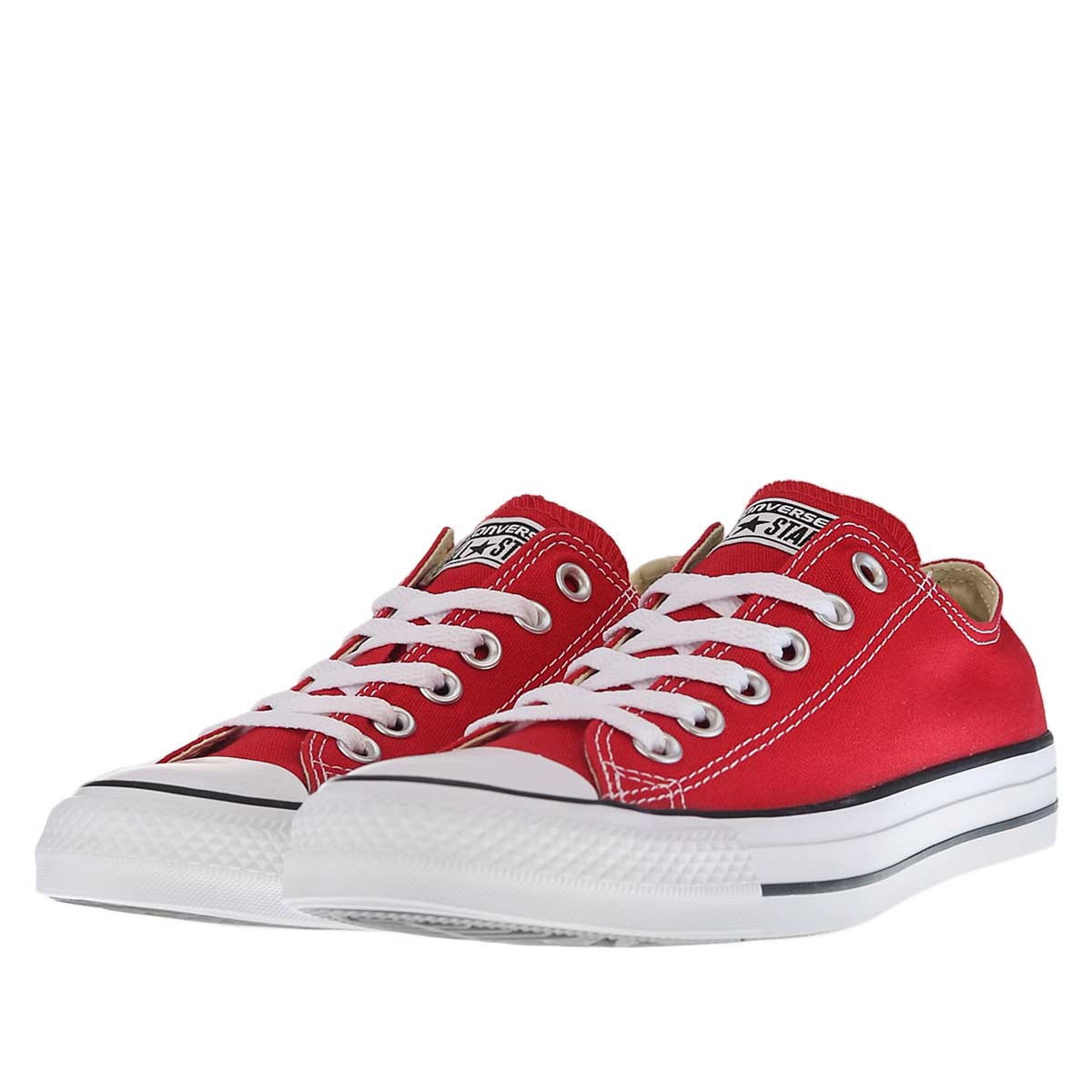 Converse All Star Chucks Ox Canvas M9696C - rot-weiss - Image 3