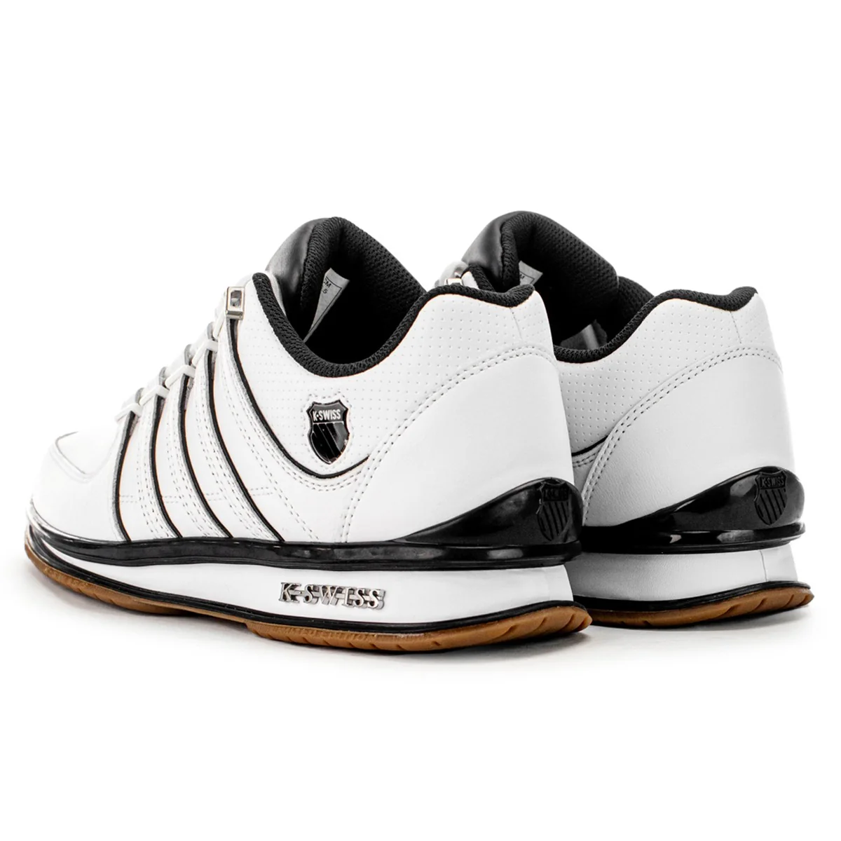 K-Swiss Rinzler - White Black Gum 01235-138 - weiss-schwarz-gum - Image 3
