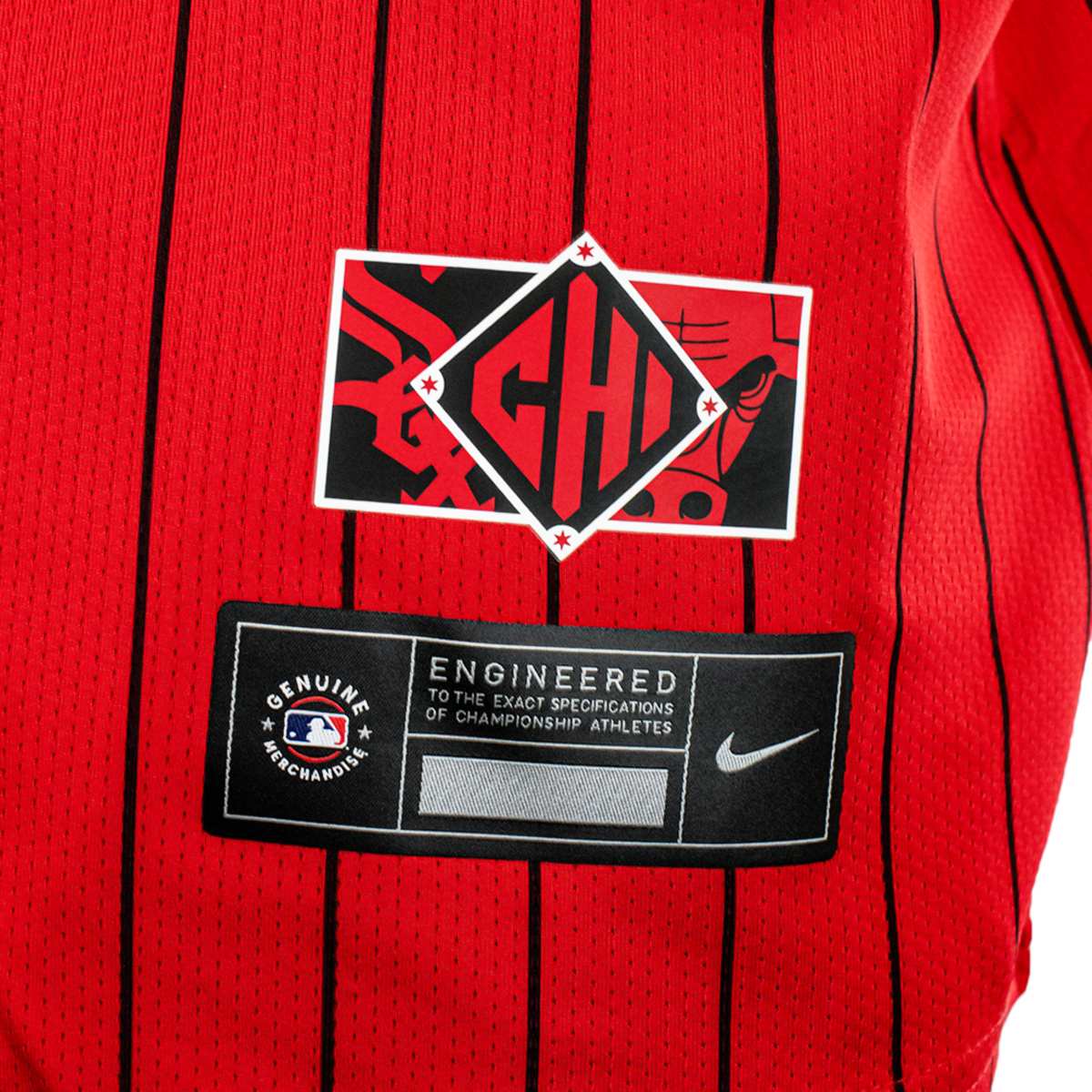 Nike Chicago White Sox MLB City Connect Limited Jersey Trikot LM25-0CNG-RX-1U2 - rot-schwarz - Image 3