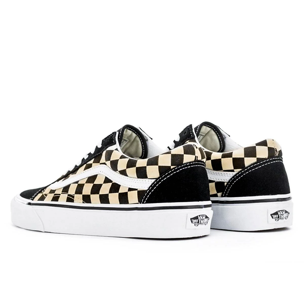 Vans Old Skool Primary Check VN0A38G1P0S1 - schwarz-cremeweiss-kariert - Image 3