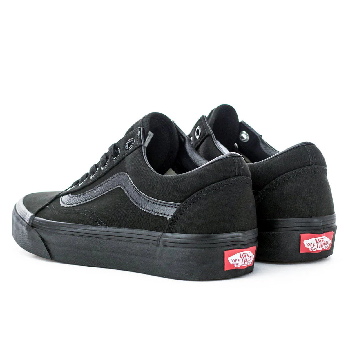 Vans Old Skool VN000D3HBKA1 - schwarz-schwarz - Image 4