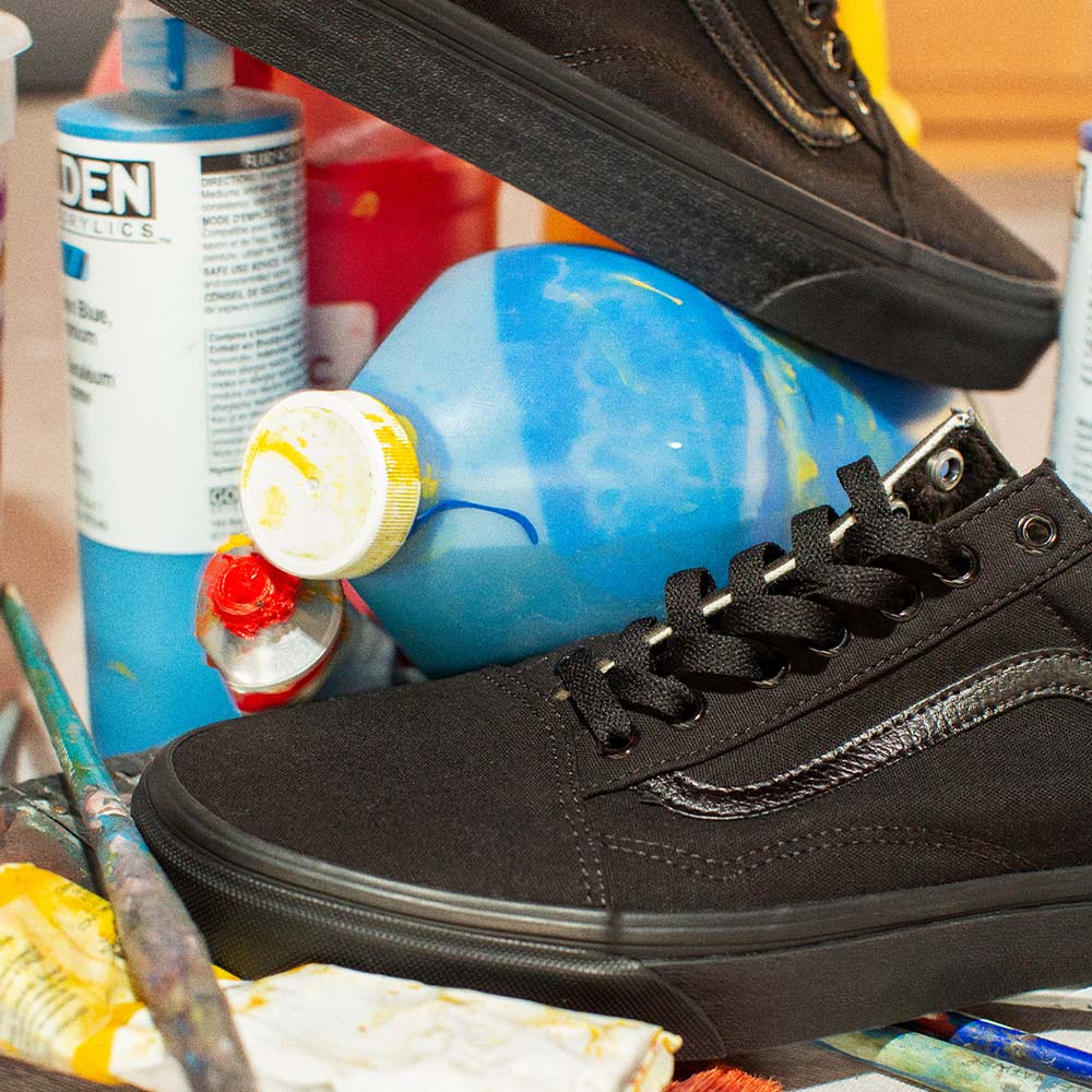 Vans Old Skool VN000D3HBKA1 - schwarz-schwarz - Image 6