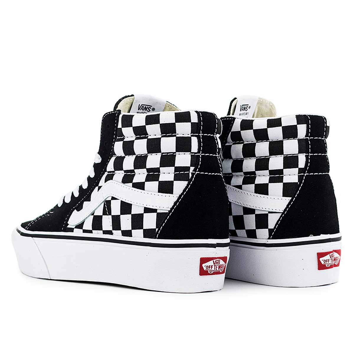 Vans SK8-Hi Platform 2.0 VN0A3TKNQXH1 - schwarz-weiss kariert - Image 3